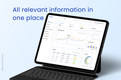 ERP Dashboard Overview dashboard design erp mobiledesign saas ui uiuxdesign userinterface ux webdesign