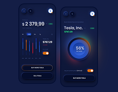 Shares and Stocks design graphic design ux