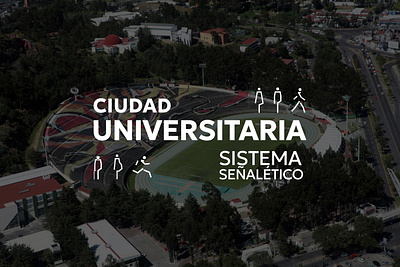 Sistema Señalético: CU UAEMéx branding graphic design logo sign