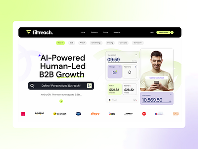 Filtreach | B2B Branding brand guidelines brand identity branding design graphic design ui ux visual design web design