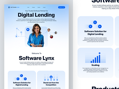 Software Lynx Web Application branding design figma graphic design landing page ui ui ux design web app design web application