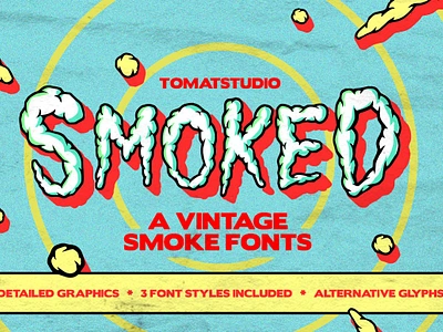 Vintage Smoked Fonts classic horror cloud fonts fonts halloweeen halloween font horror fonts monster monster font old horror oldschool fonts retro smoke smoke fonts vintage fonts vintage horror zombie zombie fonts