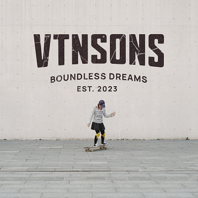 Wordmark Logo called "vtnsons" branding graphic design logo ui