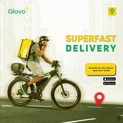 GLOVO graphic design graphics illustration motion graphics