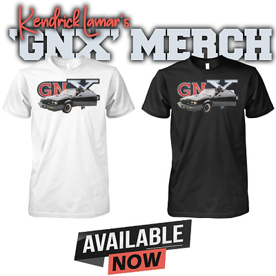 Kendrick Lamar GNX Shirt design illustration