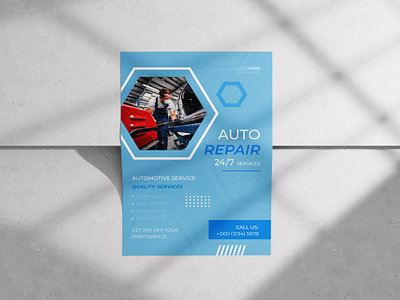 Automotive car repair flyer design automotive automotive flyer brochure brochure design car mechanic car repair car service car service shop flyer flyer design graphic design mechanic mechanic flyer print design repair flyer