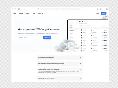 Make FAQ Section UI your own buttons clean ui components design system faq faq section help help page light mode light theme minimalism questions ui uiux ux