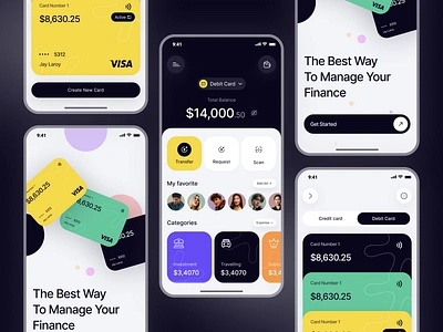 Banking App Design app app design bank app blockchain app crypto payments crypto wallet exchange crypto figma designer finance financial interactions mobile app mobile banking app design oripio product design sujon trading app ui design wallet app wallet app design