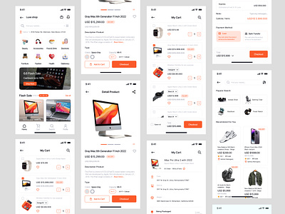 E-commerce App Design accessories app app design e commerce ecommerce ecommerce app ecommerce store ios app mobile app mobile design online store shop store app ui ux