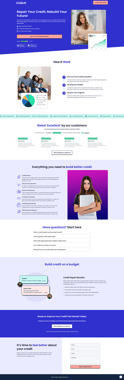 CredLift – Credit Repair Landing Page best credit repair websites credit repair credit repair company credit repair landing page credit repair website creditrepair