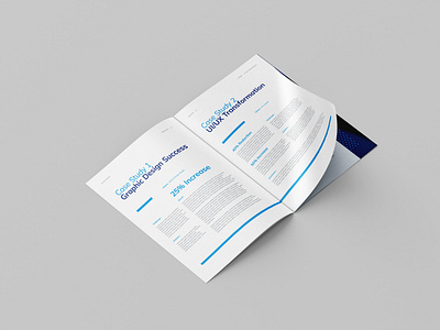 Case Study Brochure booklet brochure case study company profile project case study report white paper