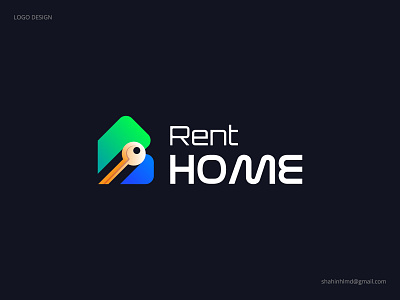 Rent home logo design, Letter R + key + home brand identity branding creative home logo home logo home rental logo logo logo design logos logotype modern home property logo r real estate company logo real estate logo realtor logo realty logo rent home logo rent house logo rental property logo sweethome