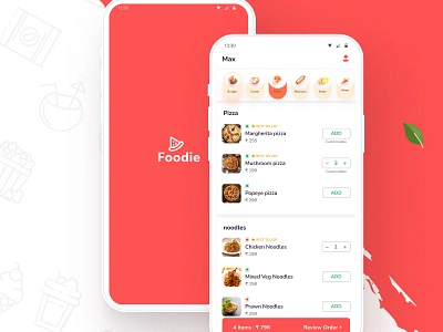 Food delivery app 3d app branding design food graphic design illustration logo ui ux website