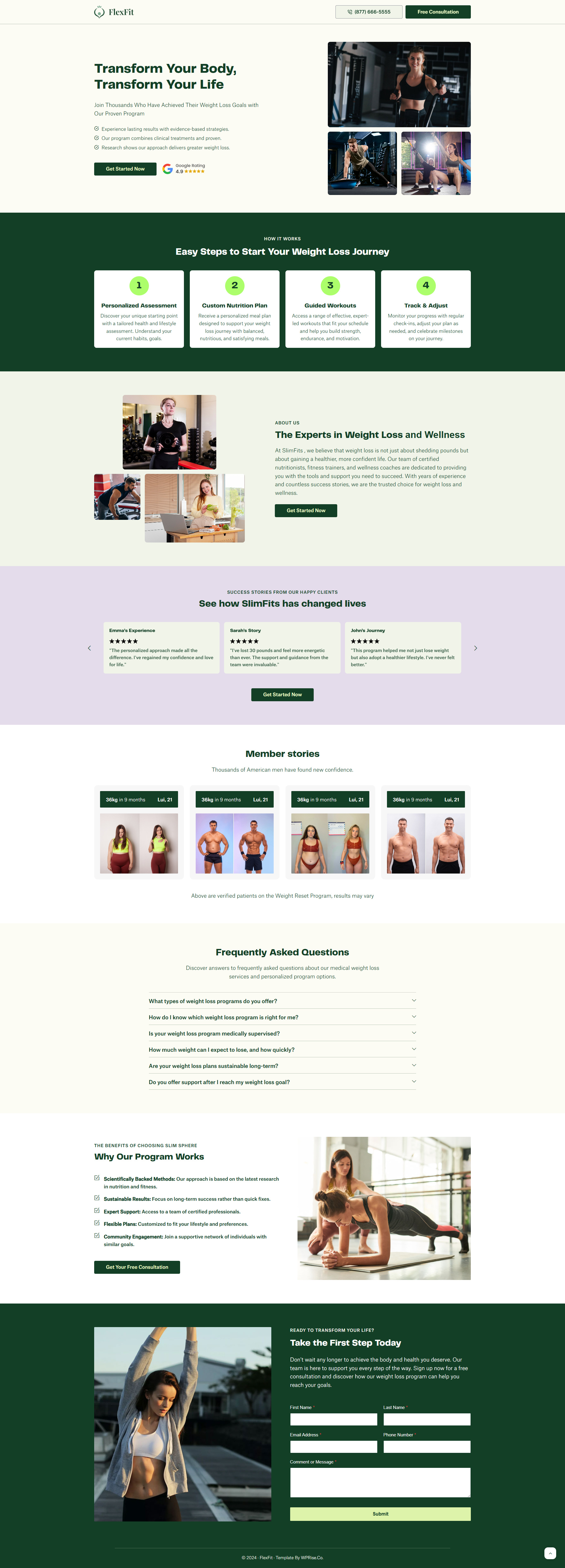FlexFit – Weight Loss Landing Page lose weight weight lose weight loss weight loss landing page weight loss website weightloss weightloss landing page