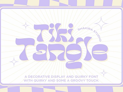 Tiki Tangle Retro Display Font canva classic classy cool decorative display font fashion font magazine modern retro retro display font serif stylish stylish serif tiki tangle retro display font trendy tropical typeface vintage