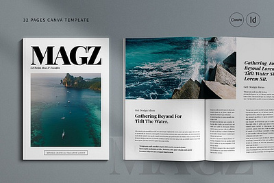 Canva Magazine Template canva brochure canva magazine canva magazine template canva template cookbook corporate ebook digital book digital brochure ebook ebook template electronic book fashion ebook layout lifestyle lookbook magagine magazine pdf book sale book template