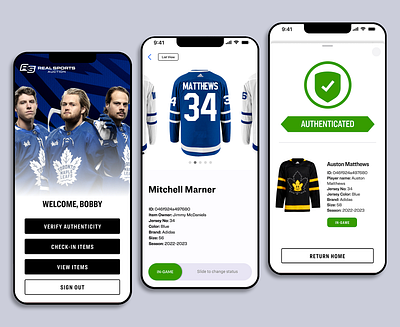 MLSE Realsports - Toronto Maple Leafs animation branding graphic design motion graphics ui