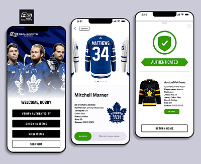 MLSE Realsports - Toronto Maple Leafs animation branding graphic design motion graphics ui