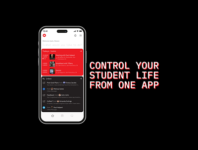 Student life management mobile app booking calendar gpa grade high school lessons mobile school student student management