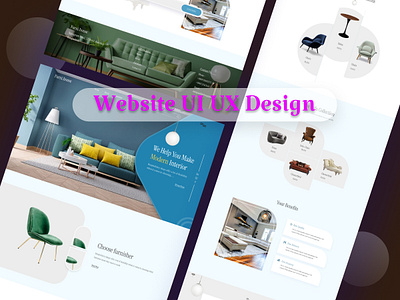 Farniture Website -UI Design business website designer ecommerce web ecommerce website ecommerce website design farniture web design farniture website figma designer landing page ui ui design ux web design website design website ui website ui design