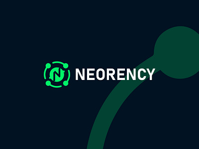 NEORENCY BRAND, CRYPTOCURRENCY & BITCOIN BRANDING LOGO bitcoin blockchain brand branding crypto cryptocurrency design graphic design logo logodesign minimalist modern simple tech technology logo