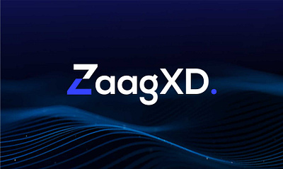 Logo Design for ZaagXD. animation branding company branding graphic design logo logo branding logo design