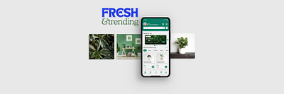 Plant Shop UI Screen Design best design plant shop plant shop home screen plant shop ui prototyping trendy design ui ui ux design ux design wireframing