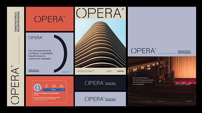 Opera Real Estate Brand brand branding graphic design logo