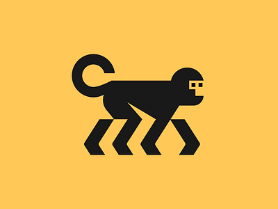 Monkey Mark brandidentity branding cleandesign goldenratio graphic design logo logodesign logomark minimal minimaldesign moderndesign modernlogo monkey monkeyart monkeydesign monkeylogo monkeymark timelessdesign timelesslogo visualidentity