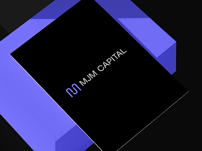 MJM Capital brand identity brand branding design graphic design illustration logo typography