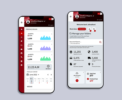 Gisa - General Insurance Statistic app animation branding graphic design motion graphics ui