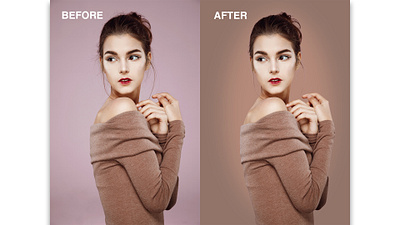 Colored Background to a Portrait in Photoshop addingobjects backgroundchange backgroundremoval colorchange compositing graphic design imageediting portraitsretouching retouching selfportraits