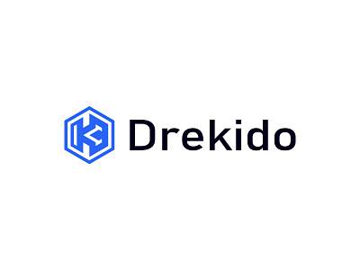 Drekido Logo | Letter Kd Hexagon Logo logo