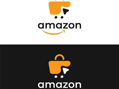 Amazon Logo Redesign amazon brand identity branding business corporate creative design ecommerce graphic graphic design icon logo modern professional