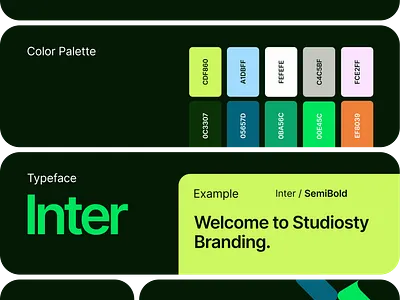 Studiosty logo and branding. branding graphic design logo