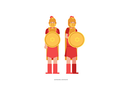 Flat Ancient Warrior Character Illustration ancient character ancient greek ancient warrior character sword europen flat character flat vector greek character greek person info graphic character info graphics motion graphics vector vector character warrior warrior character