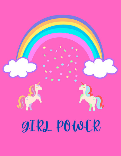 GIRL POWER graphic design