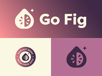 (1/4) Middle Ground Portfolio Update ai badge design branding cream fig logo middle ground made mikey typography