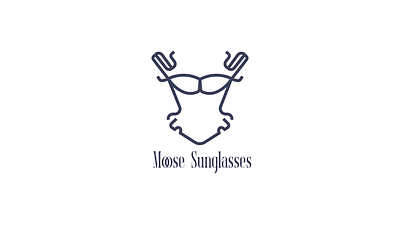 Moose Sunglasses brand branding colors design graphic design logo