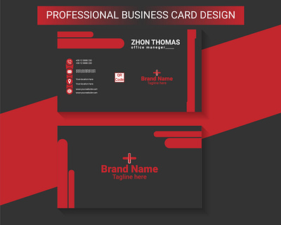 Simple Business Card Design broxhure business card card flyer id card illustrator photoshop