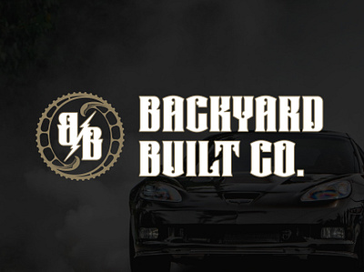 Backyard Built Co. Branding, Web & Merch Design custom type