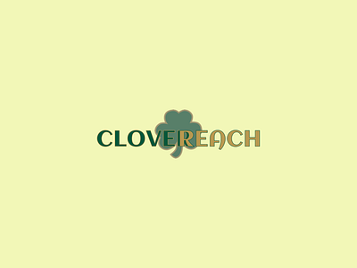 Clover-Reach-Logo app branding design graphic design illustration logo logos typography ui vector