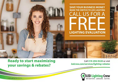 Social Media Advertisements for LED Lighting Crew advertising led lighting marketing social media