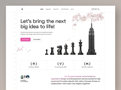 FlowCode - Website Design agency code design design studio development figma ful stack agency ui uiux website