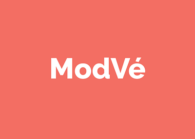 Modvé (Branding) brand brandidentiy branding clothingbrand graphic design monochromatic typography