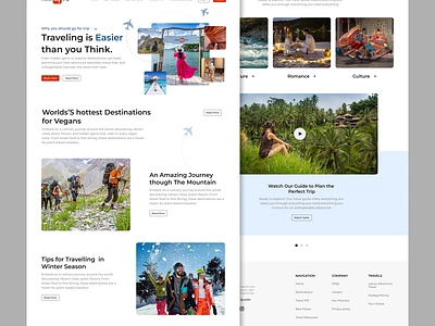 Indotravi -Travel Landing Page branding creative uiux design web good web toure treavel ui ux website