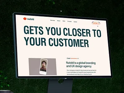 Agency Website Design I Nutold agency web design uiuxdesign website website design