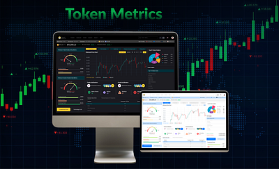 Re-Design Of A Cryptocurrency Token Analytic Dashboard cryptocurrency dashboard uiux