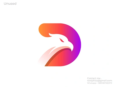 D Phoenix Logo a b c d e f g h i j k l animal bird branding creative logo d eagle d logo eagle falcon gradient logo graphic design ico logo logoinspiration m n o p q r s t u v w x y z modern phoenix symbol typography unique logo