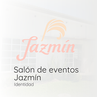 Jazmín - Identidad branding design diseño gráfico identidad logo photoshop